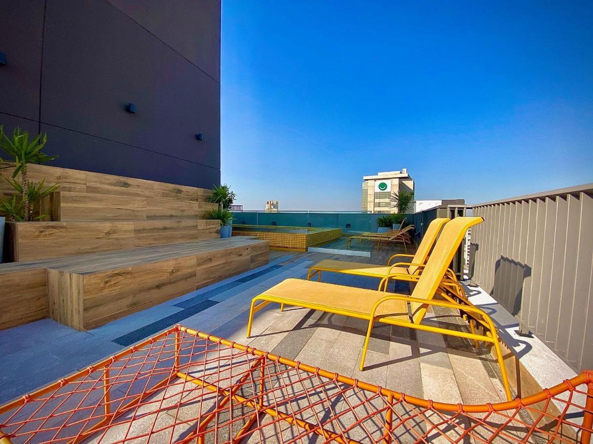 Oasis Urbano: Studio Deslumbrante Com Piscina Na Cobertura By Dabra House- Vn 03 San Paolo Esterno foto
